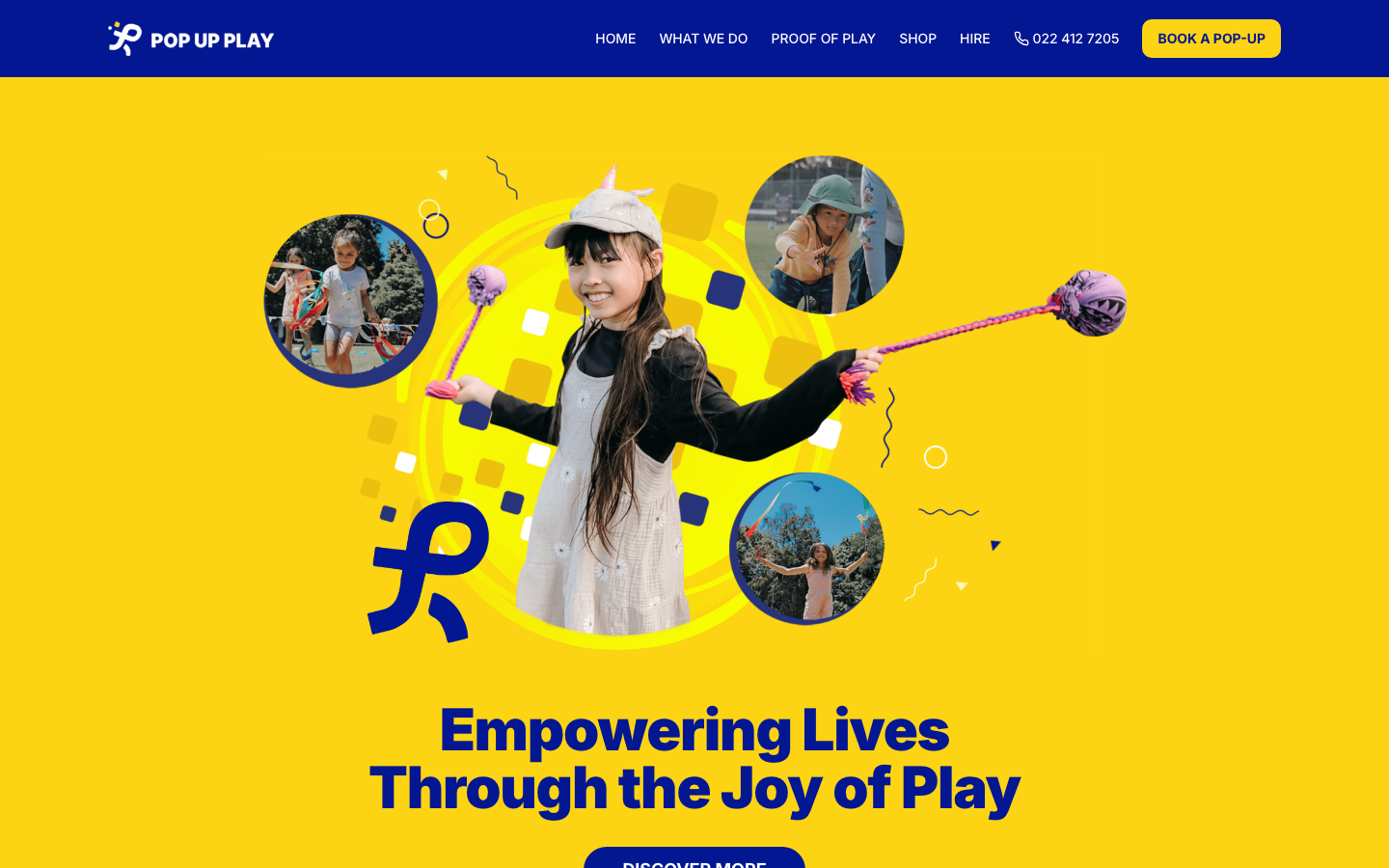 Pop Up Play — community events